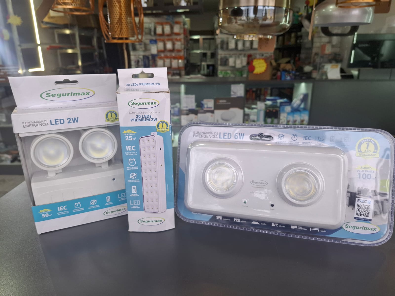 Luces de emergencia LED